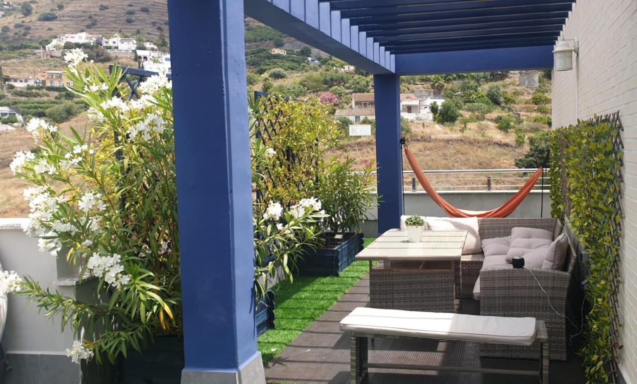 Ático de lujo 90m de terraza y jacuzzi privado en Cabria, Almuñecar Exterior foto