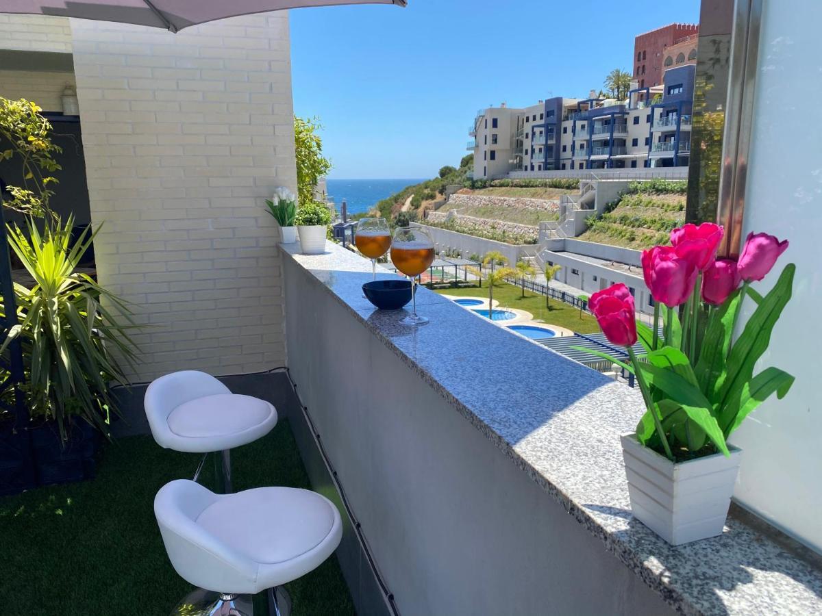 Ático de lujo 90m de terraza y jacuzzi privado en Cabria, Almuñecar Exterior foto