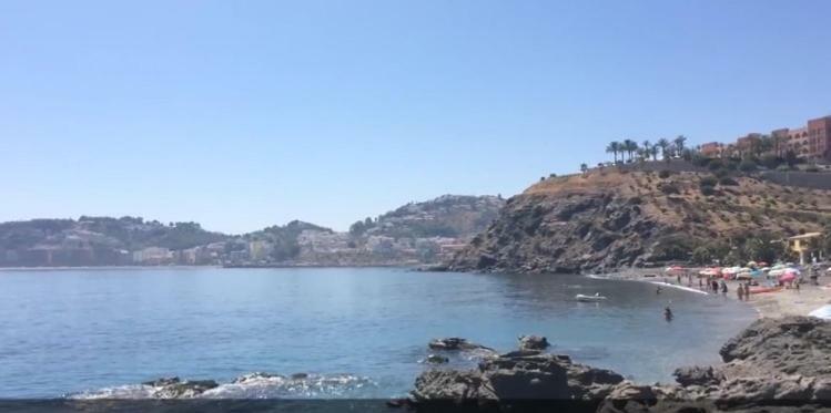 Ático de lujo 90m de terraza y jacuzzi privado en Cabria, Almuñecar Exterior foto